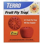 Terro T2502B 2-Count Pack of Fruit Fly Traps with 90 Day Fruit Fly Lure